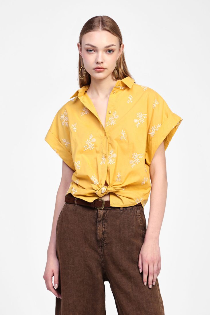 Printed Short-Sleeved Shirt