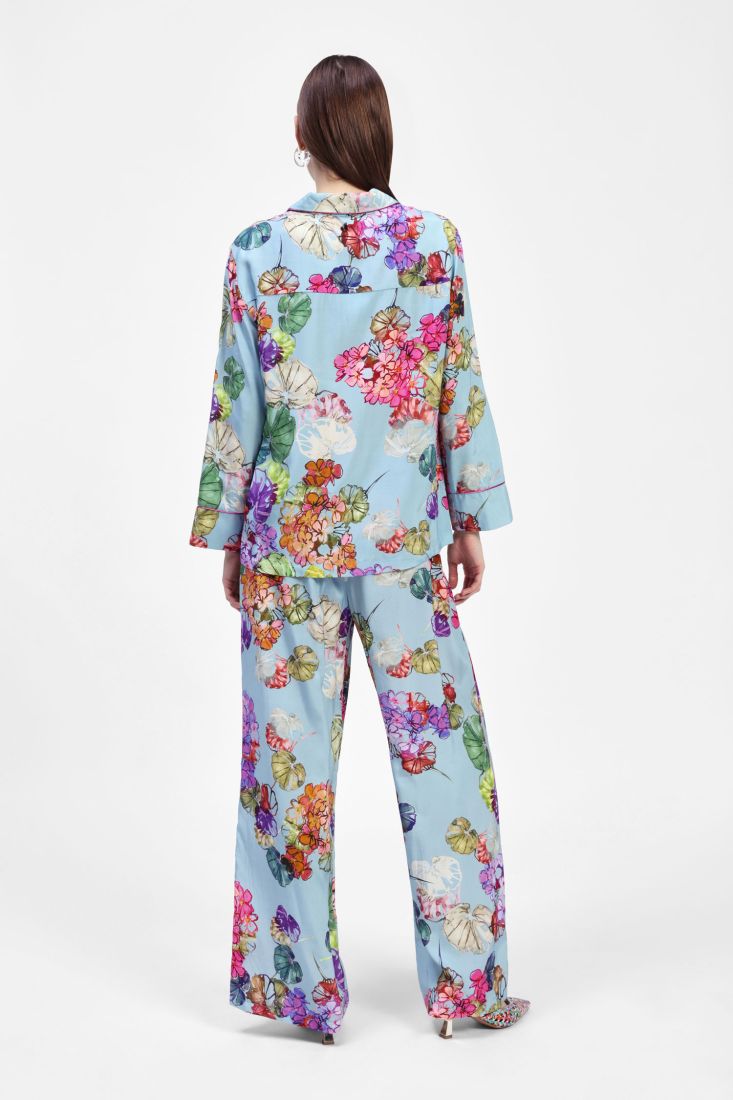 Floral Palazzo Trousers