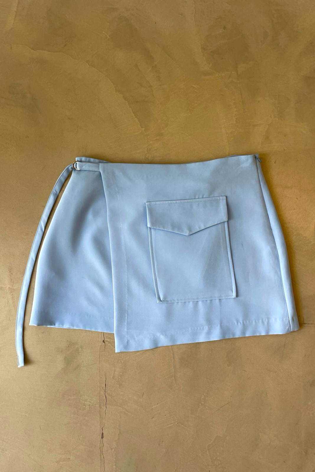 Wrapped Mini Skort with Pocket