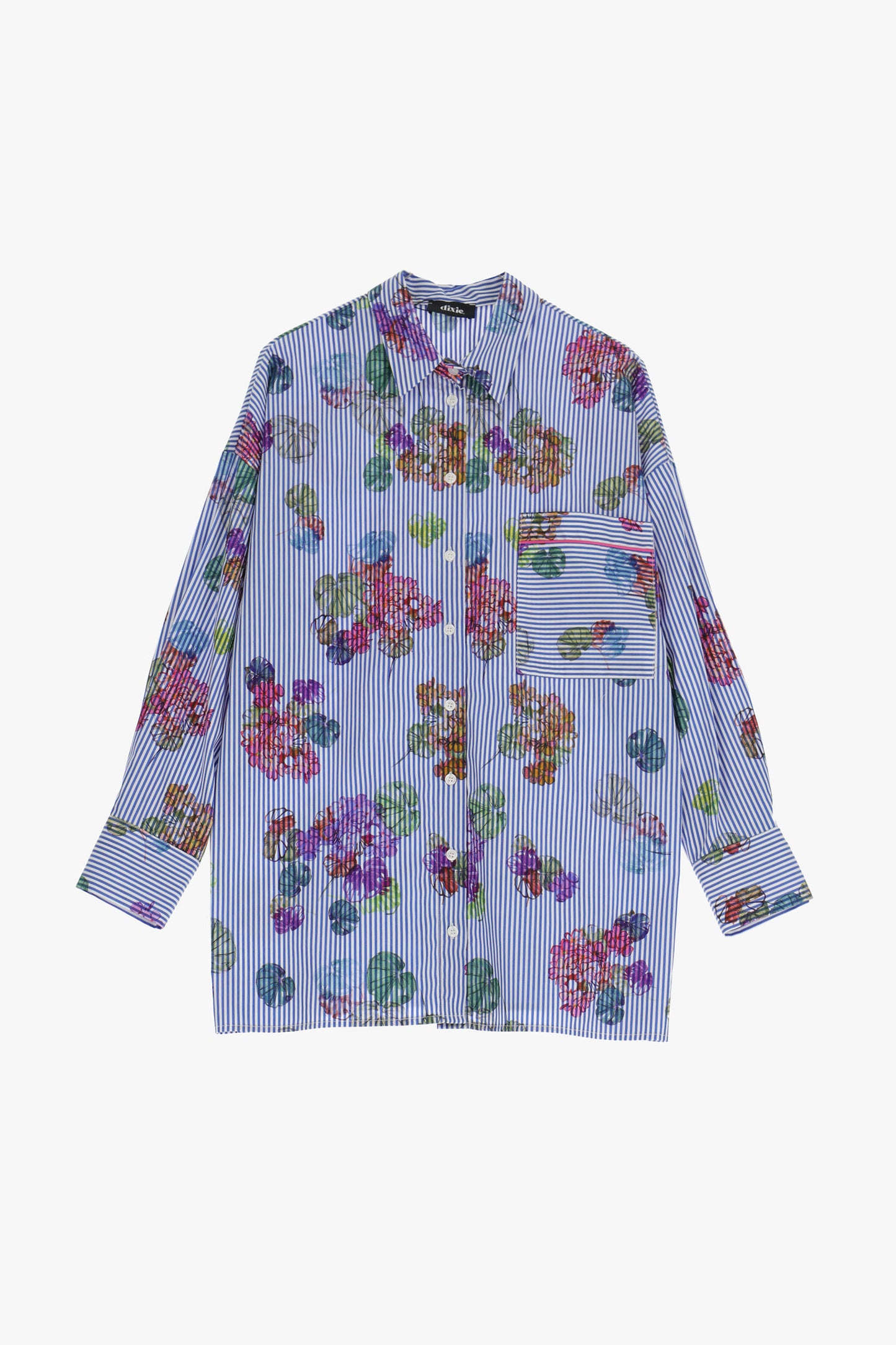 Floral Striped Shirt