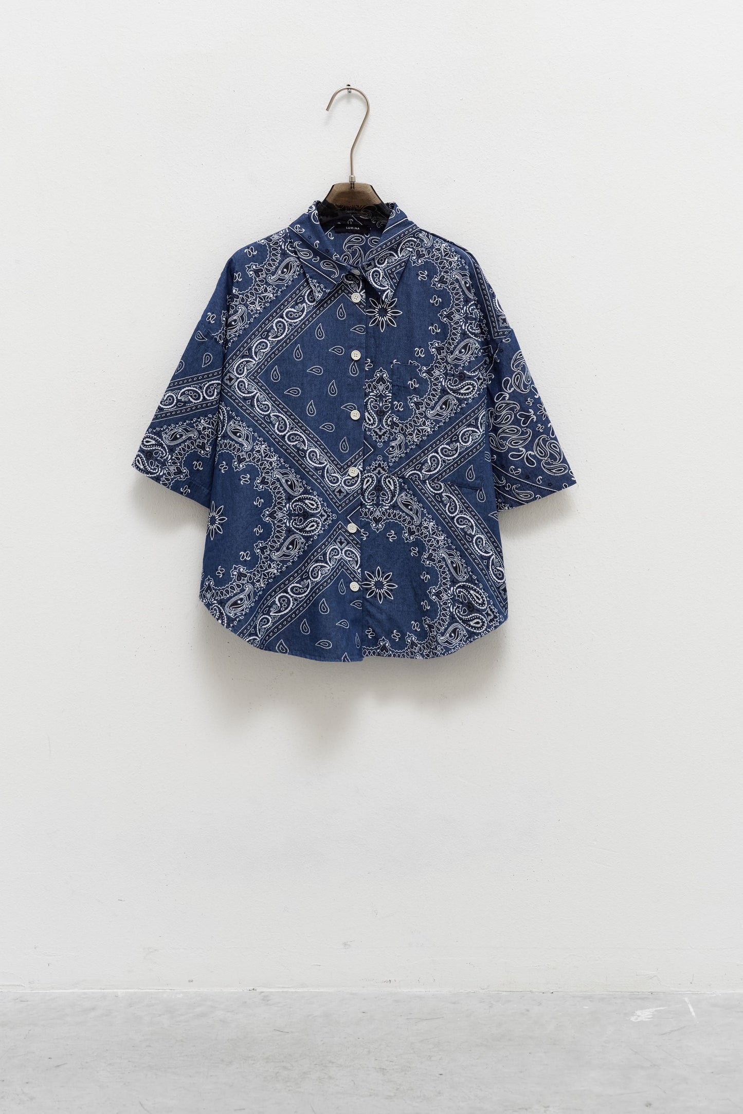Short Sleeve Patterned Shirt