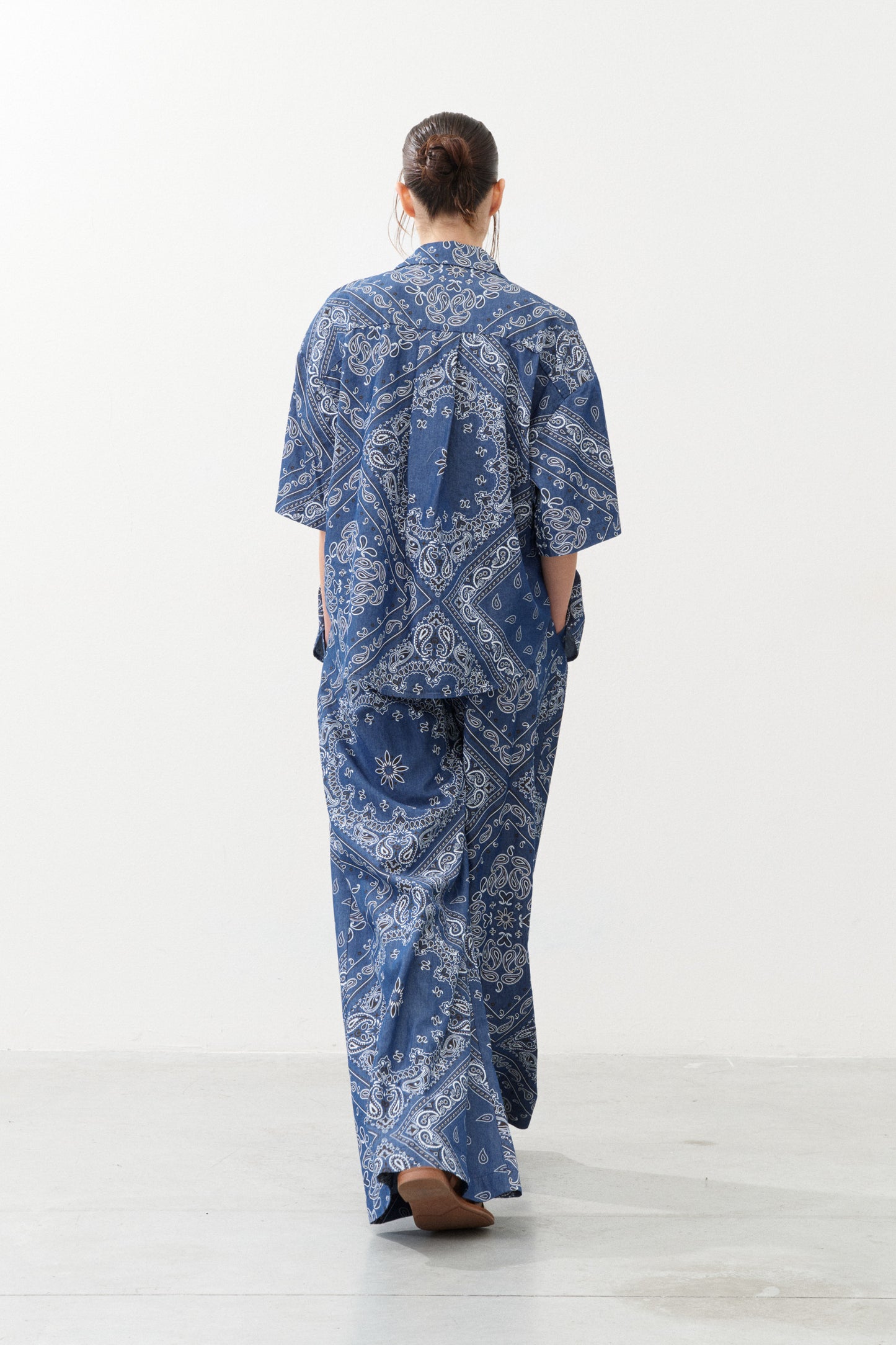 Short Sleeve Patterned Shirt
