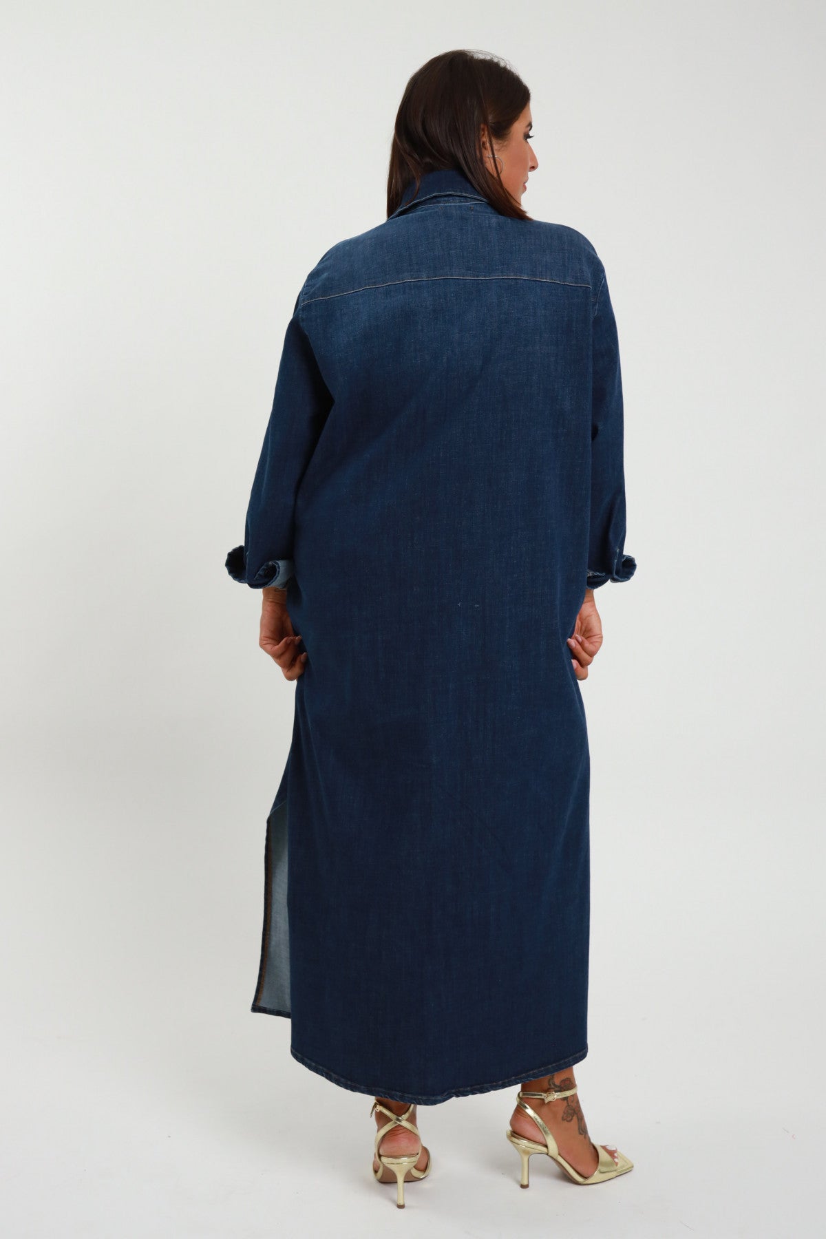 Denim Shirt Dress