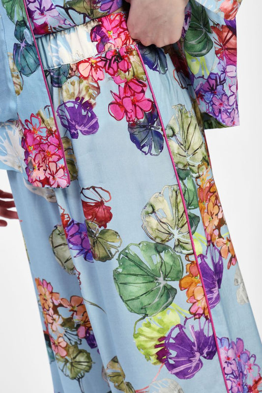 Floral Palazzo Trousers
